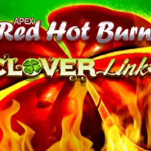 50 Red Hot Burning Clover Link Slots